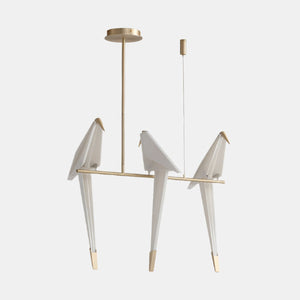 Sculpturale Vogel Inspiratie Plafondlamp  Elegante LED Verlichting voor Woondecoratie