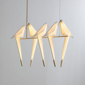 Sculpturale Vogel Inspiratie Plafondlamp  Elegante LED Verlichting voor Woondecoratie