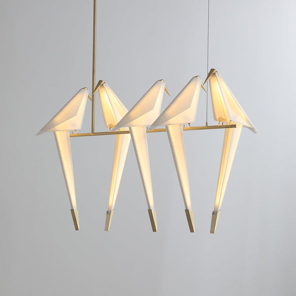 Sculpturale Vogel Inspiratie Plafondlamp  Elegante LED Verlichting voor Woondecoratie
