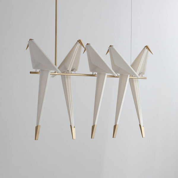 Sculpturale Vogel Inspiratie Plafondlamp  Elegante LED Verlichting voor Woondecoratie