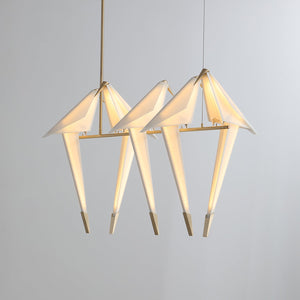 Sculpturale Vogel Inspiratie Plafondlamp  Elegante LED Verlichting voor Woondecoratie