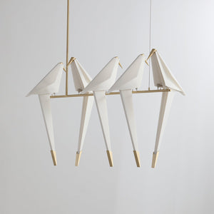 Sculpturale Vogel Inspiratie Plafondlamp  Elegante LED Verlichting voor Woondecoratie