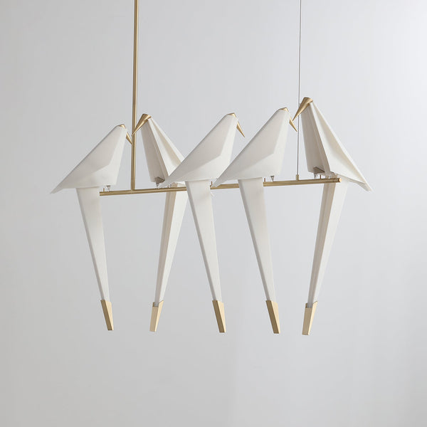 Sculpturale Vogel Inspiratie Plafondlamp  Elegante LED Verlichting voor Woondecoratie