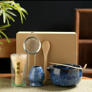 Traditionele Matcha Thee Set – Compleet Japans Ceremonie Pakket met Kom, Klopper & Accessoires