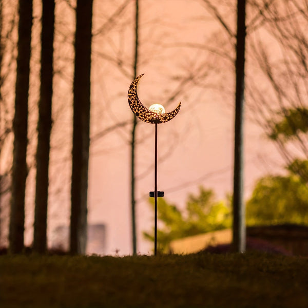 Zonne-energie Tuinlamp met Magische Gloed – Waterdichte LED Buitenlamp