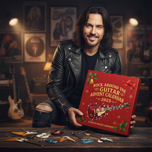 Gitaar Adventskalender 2025 – 24 Miniatuur Gitaren