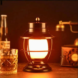 Oplaadbare LED Campingslamp met Instelbare Helderheid  Draagbaar, Waterdicht & USB Opladen