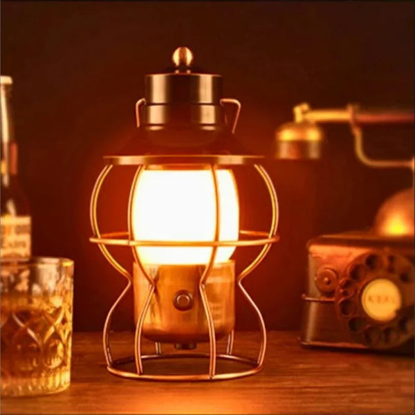 Oplaadbare LED Campingslamp met Instelbare Helderheid  Draagbaar, Waterdicht & USB Opladen