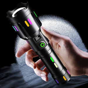 Hoge Prestaties Oplaadbare LED Zaklamp  Duurzame Outdoor & Noodtor