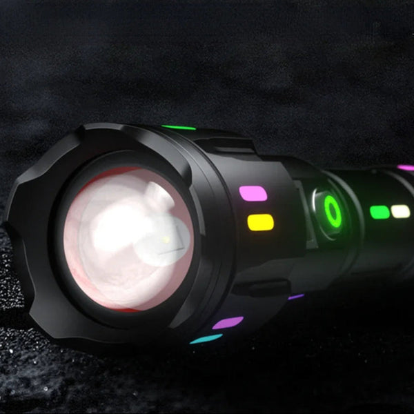 Hoge Prestaties Oplaadbare LED Zaklamp  Duurzame Outdoor & Noodtor