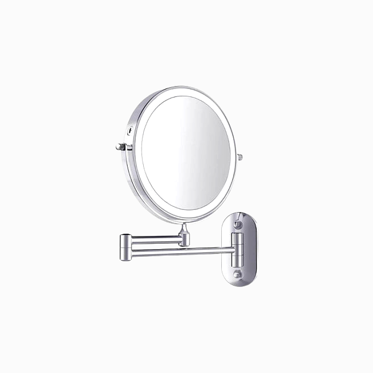 Oplaadbare LED Make up Spiegel Lamp met 5x Vergroting  Draagbare Schoonheidspartner