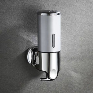 Wandmontage RVS Zeepdispenser – Zilveren Badkamer Accessoire