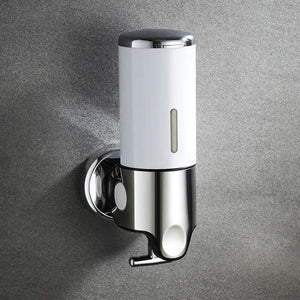 Wandmontage RVS Zeepdispenser – Zilveren Badkamer Accessoire