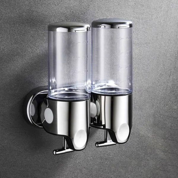 Wandmontage RVS Zeepdispenser – Zilveren Badkamer Accessoire