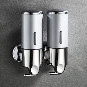 Wandmontage RVS Zeepdispenser – Zilveren Badkamer Accessoire