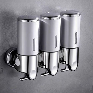Wandmontage RVS Zeepdispenser – Zilveren Badkamer Accessoire