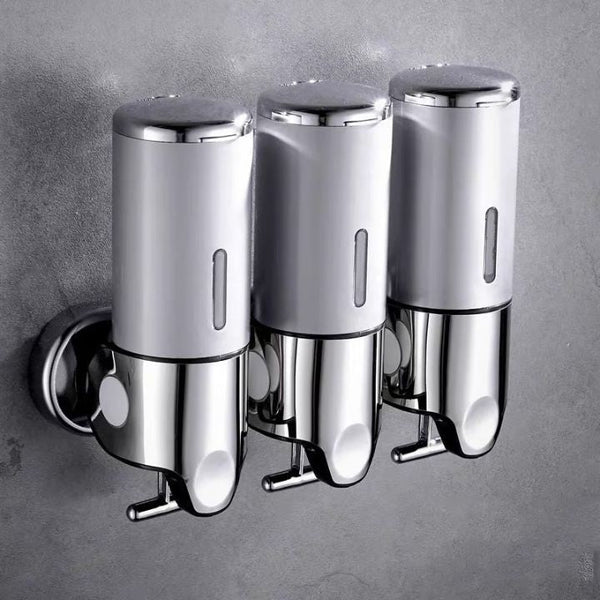 Wandmontage RVS Zeepdispenser – Zilveren Badkamer Accessoire