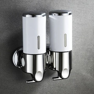Wandmontage RVS Zeepdispenser – Zilveren Badkamer Accessoire