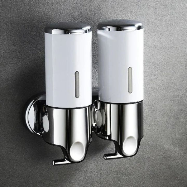 Wandmontage RVS Zeepdispenser – Zilveren Badkamer Accessoire