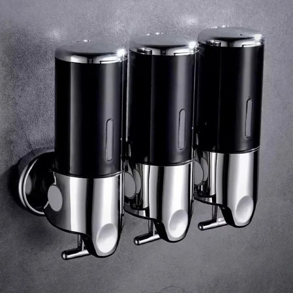 Wandmontage RVS Zeepdispenser – Zilveren Badkamer Accessoire