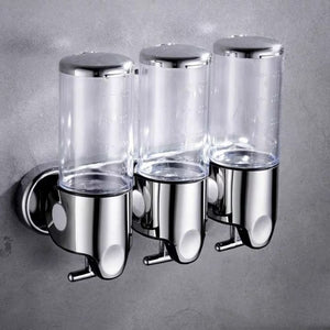 Wandmontage RVS Zeepdispenser – Zilveren Badkamer Accessoire