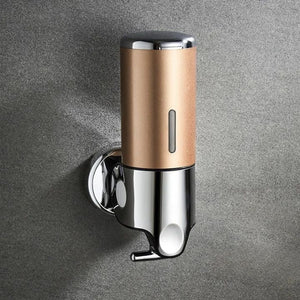 Wandmontage RVS Zeepdispenser – Zilveren Badkamer Accessoire