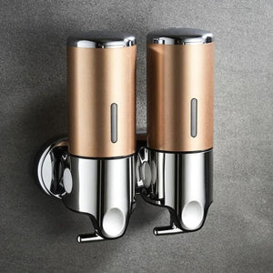 Wandmontage RVS Zeepdispenser – Zilveren Badkamer Accessoire
