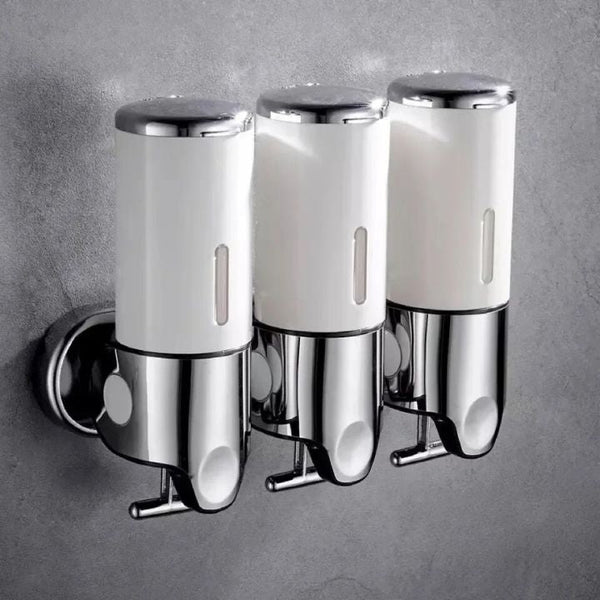 Wandmontage RVS Zeepdispenser – Zilveren Badkamer Accessoire