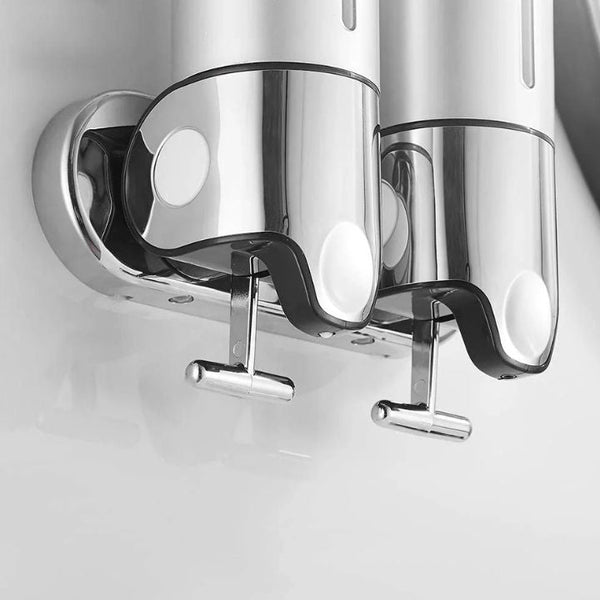 Wandmontage RVS Zeepdispenser – Zilveren Badkamer Accessoire