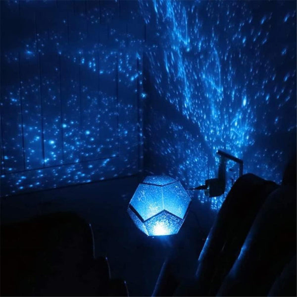 LED Tafellamp in Galaxie-Design – Sfeerverlichting met Sterrenhemel Effect