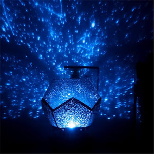 LED Tafellamp in Galaxie-Design – Sfeerverlichting met Sterrenhemel Effect