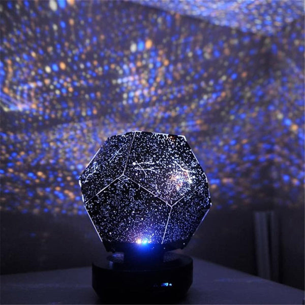 LED Tafellamp in Galaxie-Design – Sfeerverlichting met Sterrenhemel Effect