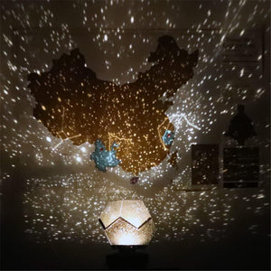 LED Tafellamp in Galaxie-Design – Sfeerverlichting met Sterrenhemel Effect