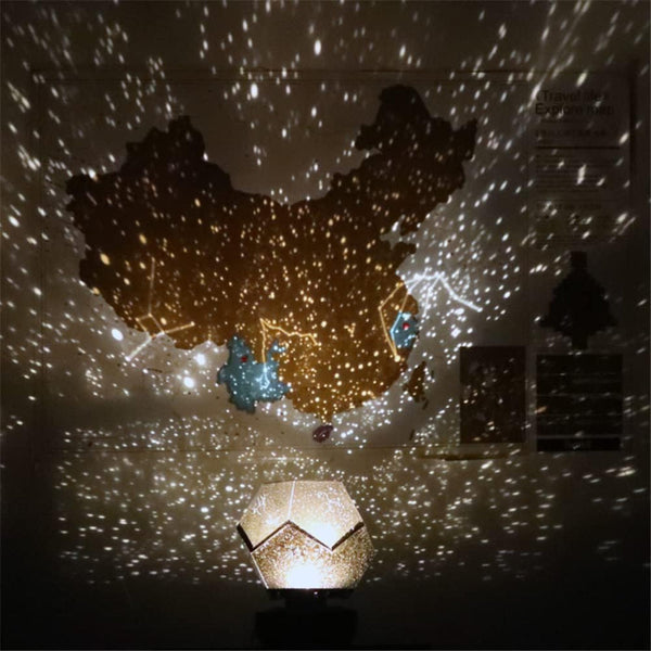 LED Tafellamp in Galaxie-Design – Sfeerverlichting met Sterrenhemel Effect