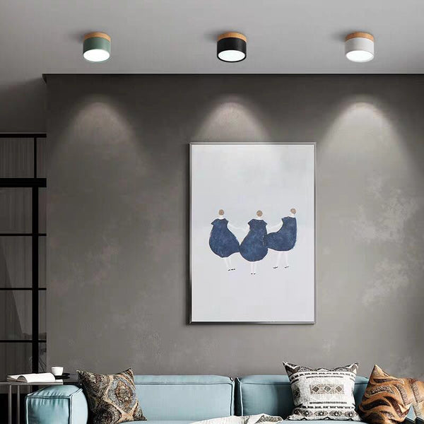 Moderne Dimbare Aluminium LED Plafondspot – Verstelbare Verlichting voor Huis & Kantoor