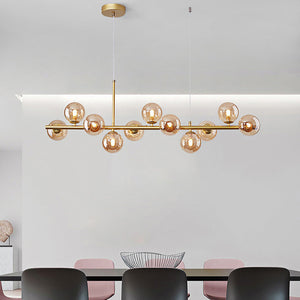 Moderne Gebogen LED Hanglamp – Stijlvolle Verlichting voor Eetkamer & Keuken