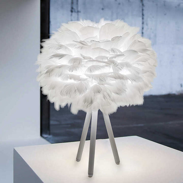LunaPlume Pendellamp Geïnspireerd op Veren – Elegante LED Hanglamp voor Sfeervol Thuis
