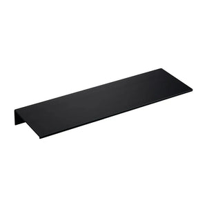 Zwarte aluminium wandplank – minimalistisch wandrek aluminium zwart (300-600 mm) door CÖNCEPT Hardware
