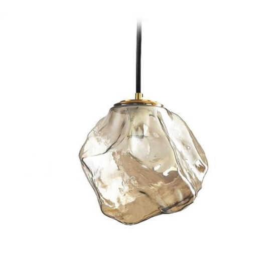 Lava Glas Hanglamp – Moderne LED Plafondlamp voor Woonkamer & Trap