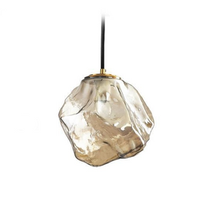 Lava Glas Hanglamp – Moderne LED Plafondlamp voor Woonkamer & Trap