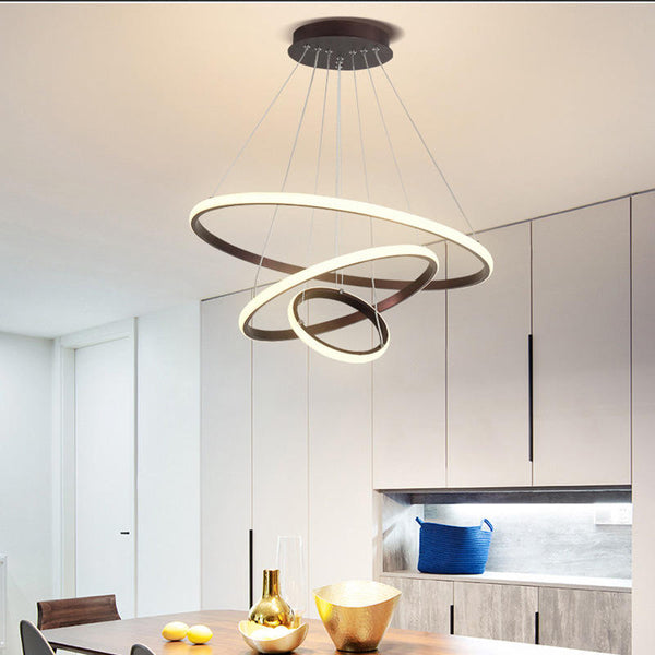 Elegante LED Hanglamp met Zachte Sfeerverlichting
