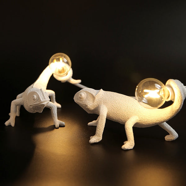 Lizard Glow Tafellamp – Natuurgeïnspireerde LED Lamp voor Gezellige Woondecoratie