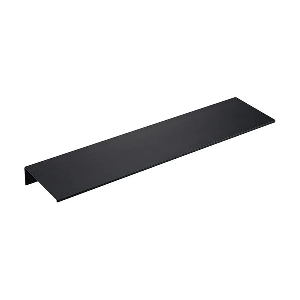 Zwarte aluminium wandplank – minimalistisch wandrek aluminium zwart (300-600 mm) door CÖNCEPT Hardware