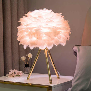 LunaPlume Pendellamp Geïnspireerd op Veren – Elegante LED Hanglamp voor Sfeervol Thuis
