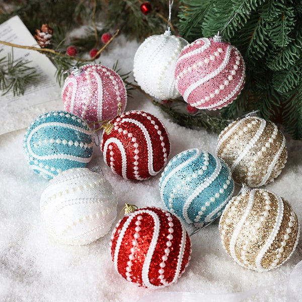 Hangende Kerstornamenten  Elegante Plastic Decoraties voor Boom & Feestelijke Woondecoratie