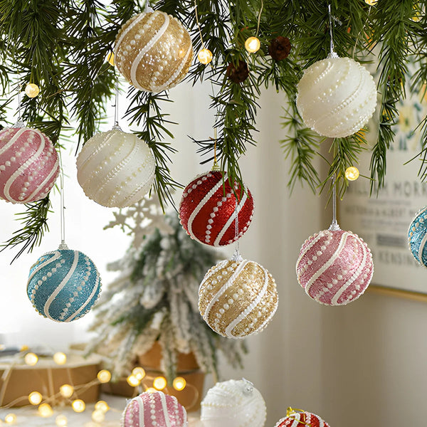 Hangende Kerstornamenten  Elegante Plastic Decoraties voor Boom & Feestelijke Woondecoratie