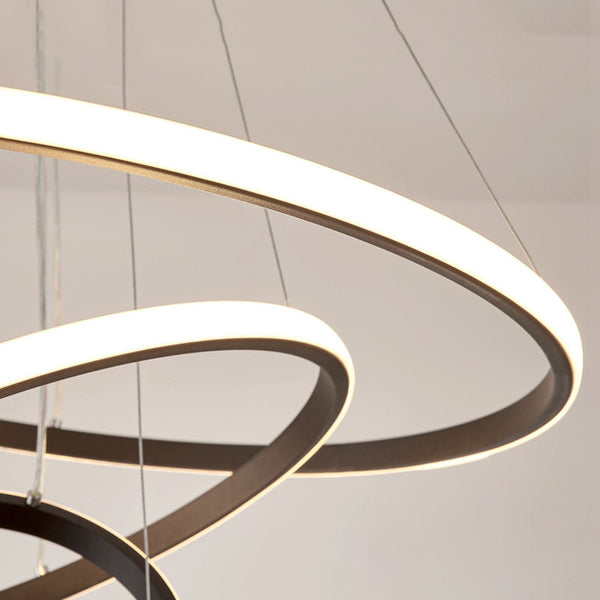 Elegante LED Hanglamp met Zachte Sfeerverlichting