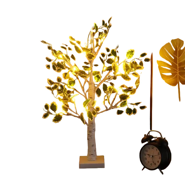 LED Bladboom voor Woondecoratie – Feestelijke Verlichte Binnendecoratie