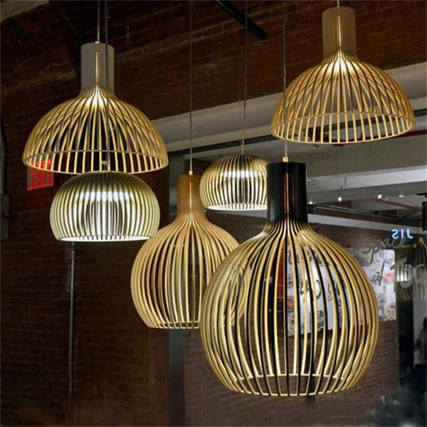 Handgemaakte Bamboe Hanglamp – Natuurlijke Hanggordijnlamp voor Woonkamer & Eetkamer