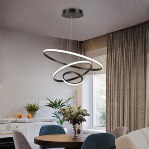 Elegante LED Hanglamp met Zachte Sfeerverlichting